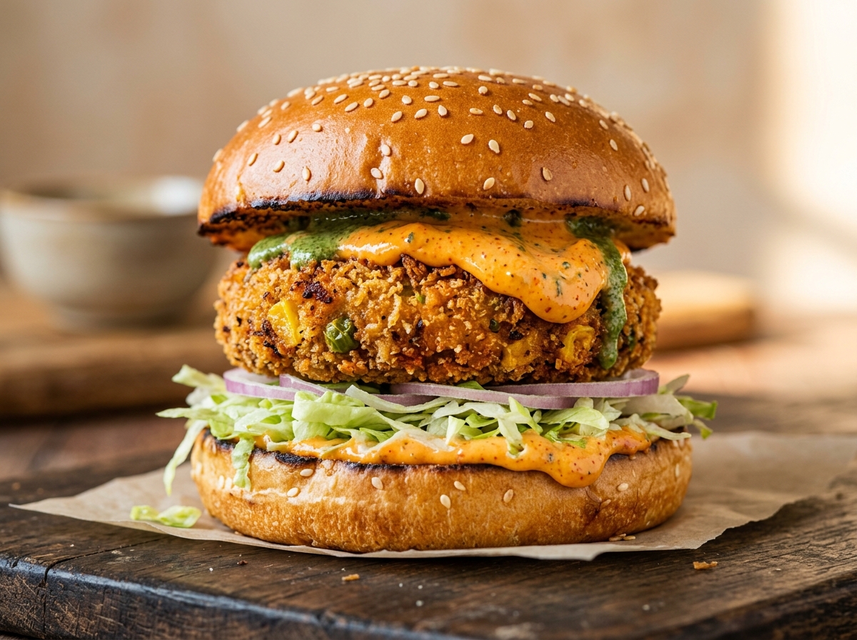 Crispy Veg Burger
